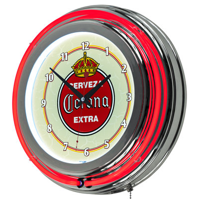 Glass Wall Clock