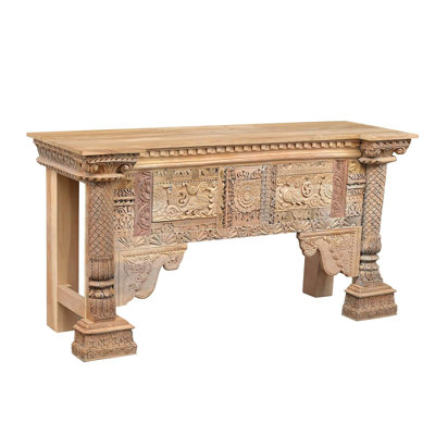72'' Solid Wood Console Table
