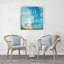 «Beachscape Abstract I», art textuel sur toile tendue-25336850-25336854