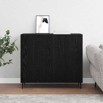 Sideboard 90 X 34 X 80 Cm Engineered Wood
