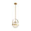 Luminaire suspendu pour îlot de cuisine 1 lumière Gridora-118022421