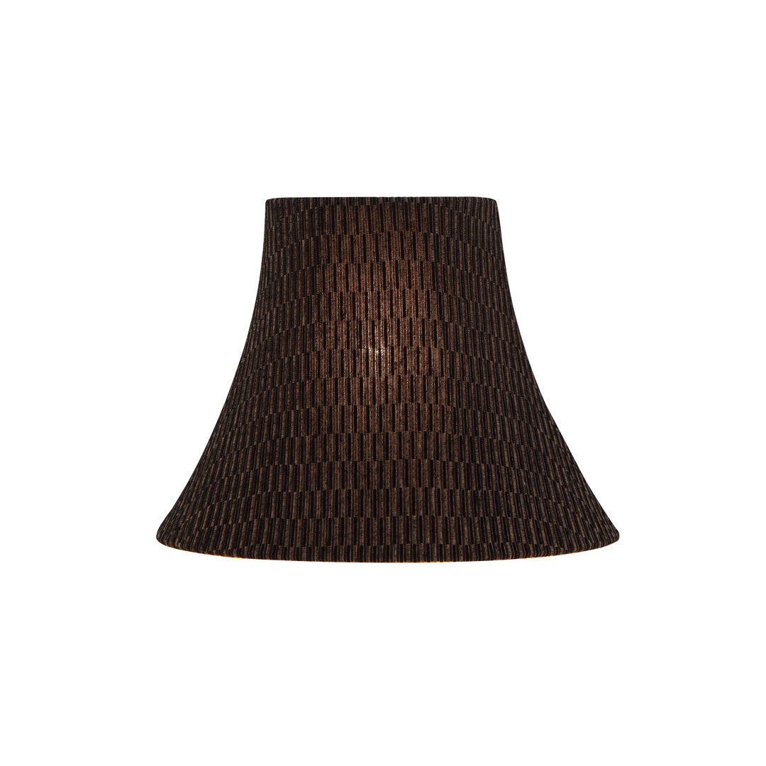9.5'' H Jacquard Textured Fabric Bell Lamp Shade Darby Home Co