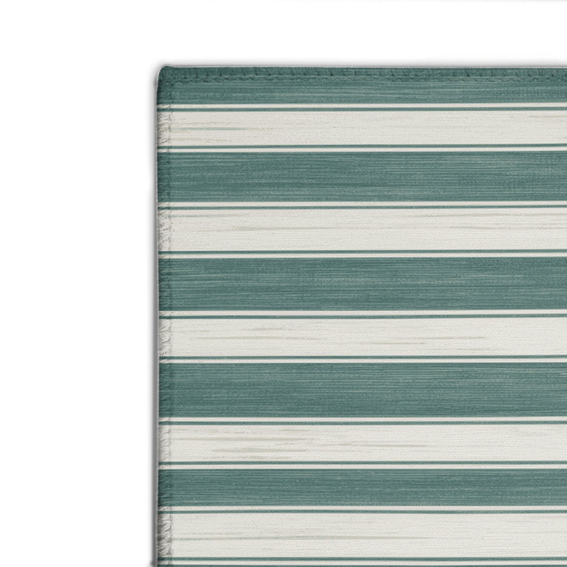 Tapis intérieur / extérieur gris HorizontalStripes, Rectangulaire 2 pi x 3 pi