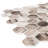 Recycled Honeycomb Recycled 1.88" x 1.88" Glass Honeycomb Mosaic Wall Tile-63332435