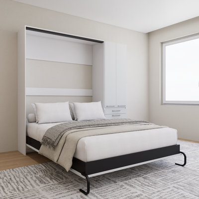 Designer Murphy Bed with Storage