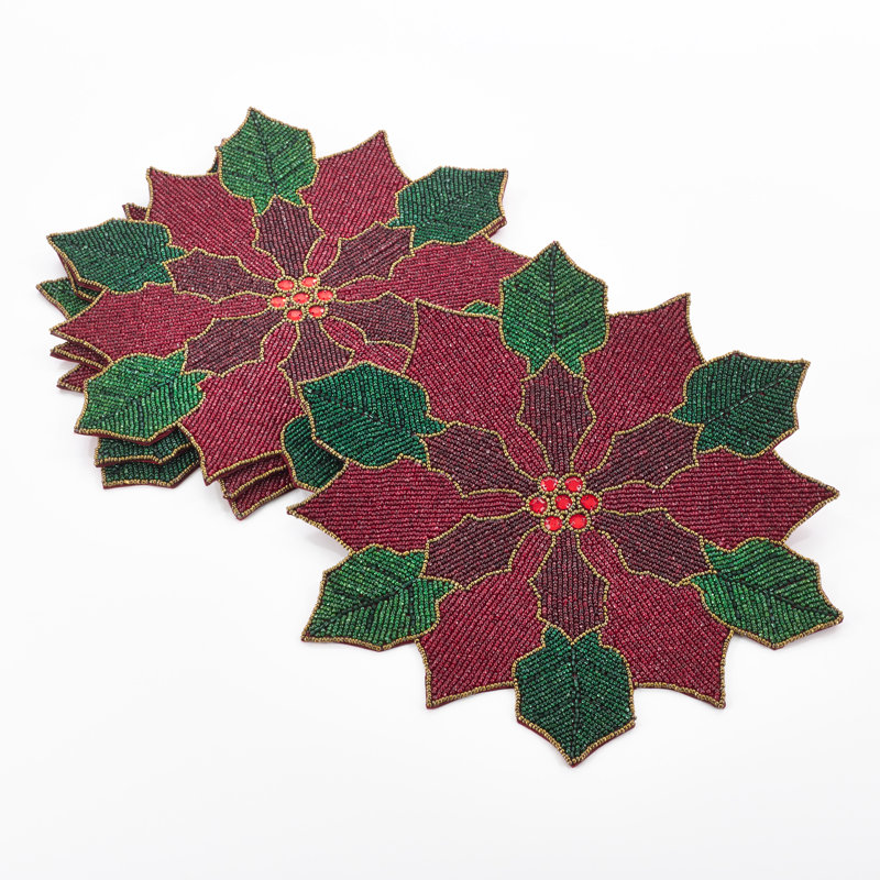 Ransome Polyester Floral Rectangle Placemat