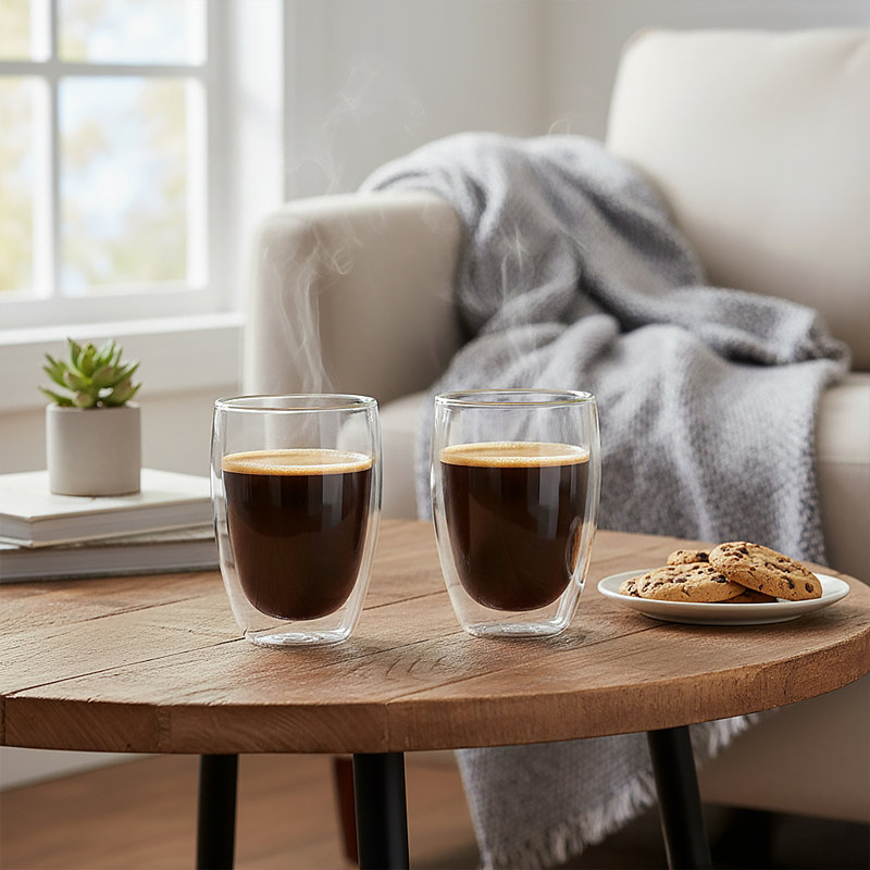 Borosilicate Glass Coffee Cup
