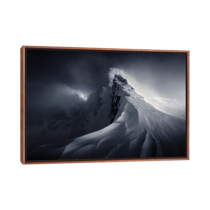 Crown Of High Tatras by Martin Dodrv - Floater Frame Print on Canvas