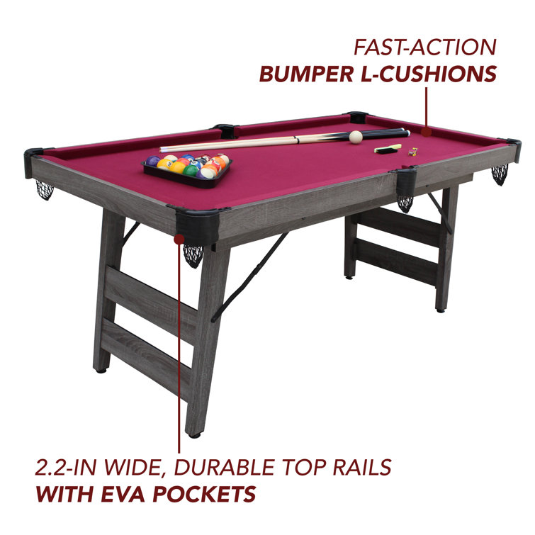 Harvard, Other, Pool Table With Balls 2 Pool Sticks And Case