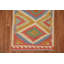 Tapis de couloir oriental géométrique Kilim 3 x 10
