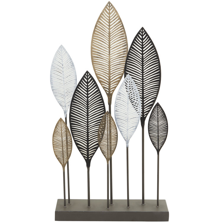 Modern Leaves Sculpture