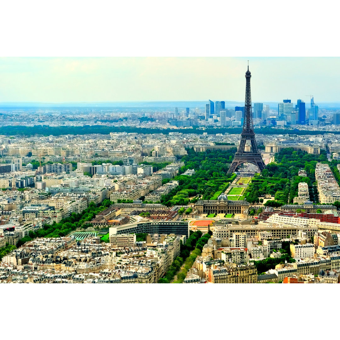 Champ de Mars - Leinwandfoto im Wickelformat