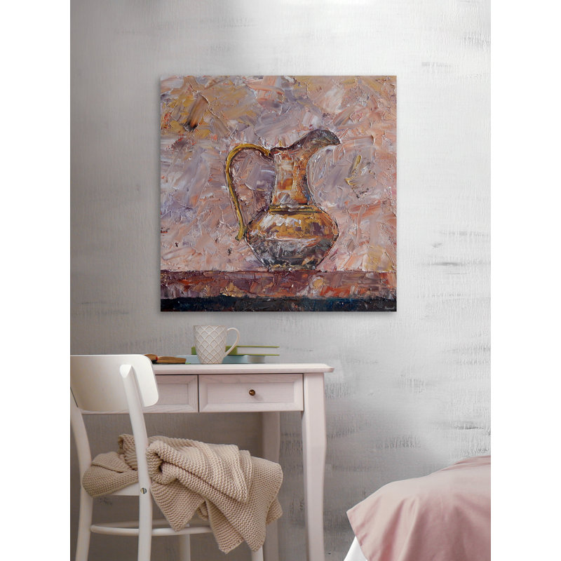 Antique - Wrapped Canvas Painting, 30cm H x 30cm W x 3.81cm D