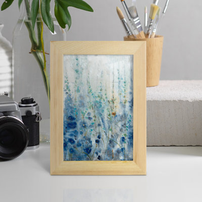 Misty Blooms II - Cadre photo unique, impression