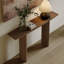 Table de véranda entièrement en bois massif de style français.-1622454070-1622454067