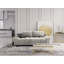 Nicolus 3 Seater Velvet Sofa Bed-969642233
