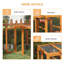 Weather Resistant Chicken Hutch