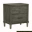 Table de chevet style transitionnel 1pc