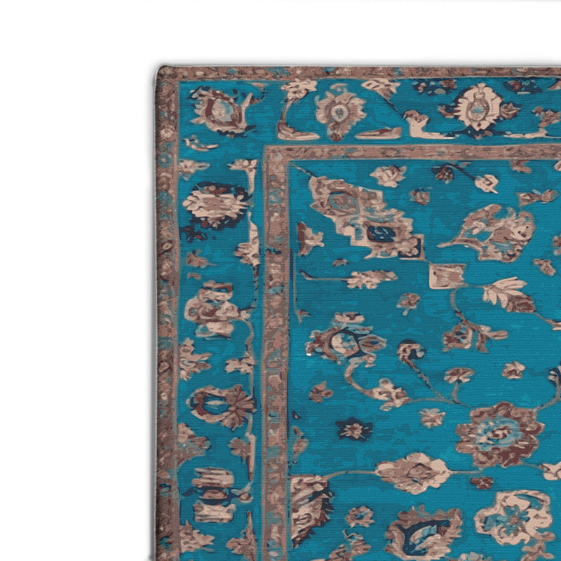 Tapis vert d'intérieur et d'extérieur Tabriz, Rectangle 4pi x 6 pi