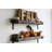Brennon 2 Piece Reclaimed Barn Wood Bracket Shelf-1122245743-1111697309