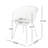 Malachi Outdoor Wood & Plastic 6-Seater Dining Set-1240101873