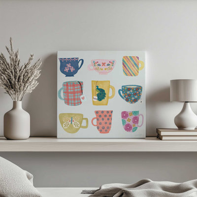 «Tea Cups» par Katie Doucette, reproduction d'art