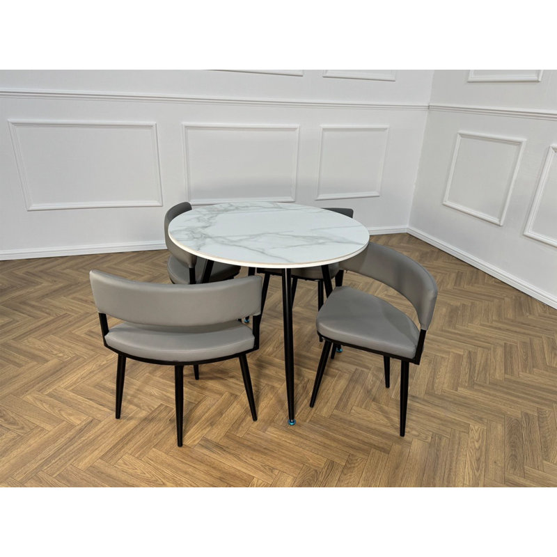 Oliver Nesting Round Dining Table
