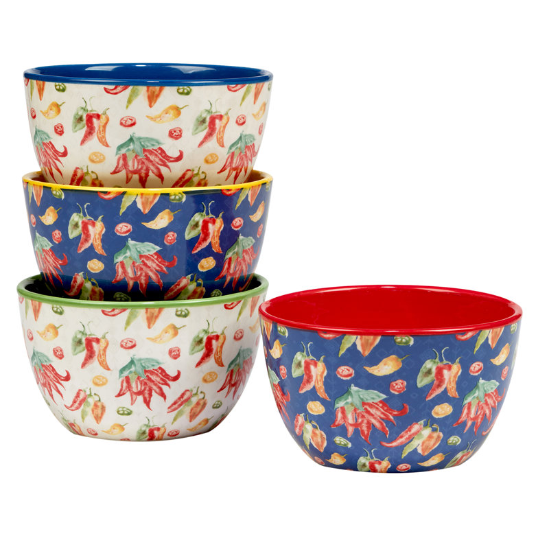 Ensemble de 4 bols à crème glacée doux et épicé