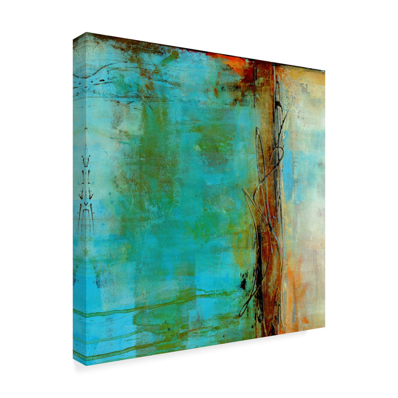 «Urban East I» par Erin Ashley - reproduction sur toile tendue, H 14 po x l 14 po x P 2 po
