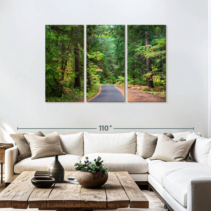Harnek Oregon Pine Trees, 48" H x 74" W