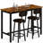 Javorius 2 - Person Four Leg Dining Set