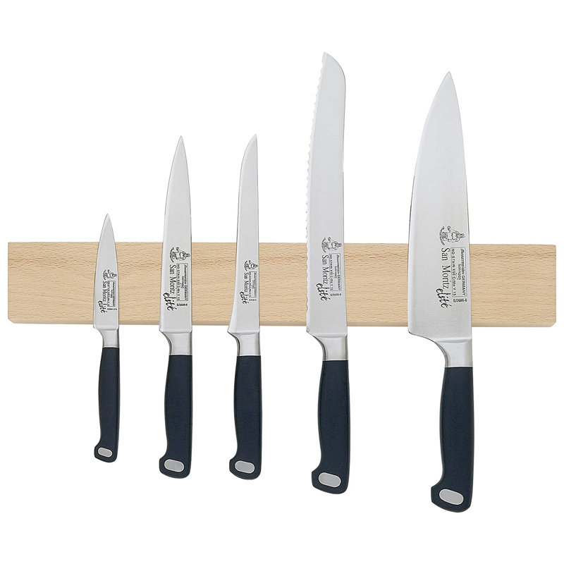 Messermeister Magnetic Knife Holder, Beechwood