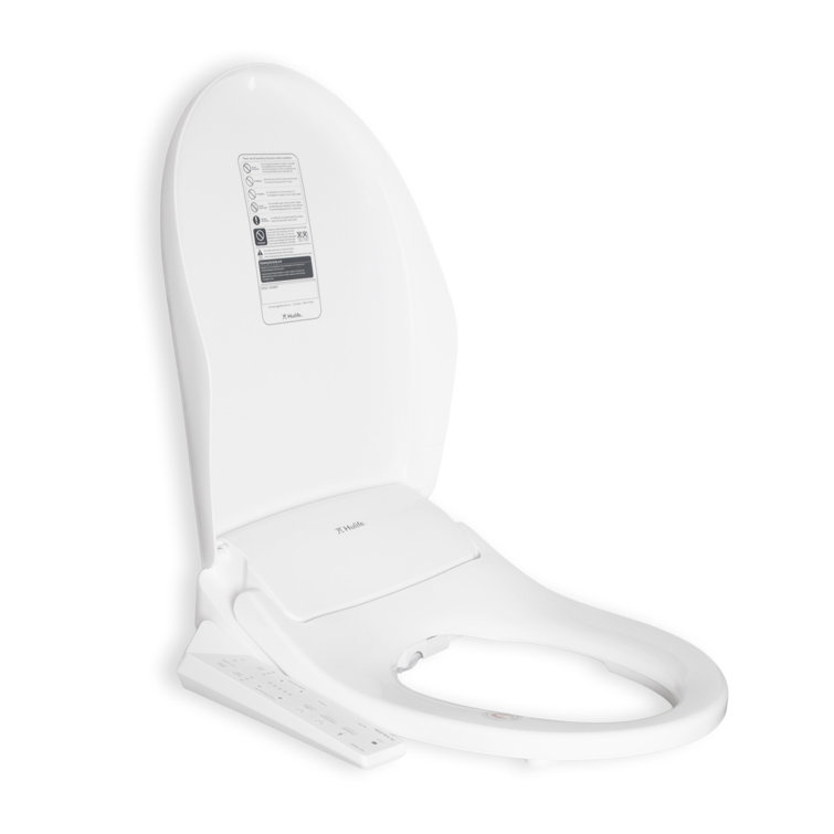 Elongated Toilet Seat Bidet with Faucet