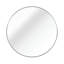 Miroir rond en métal