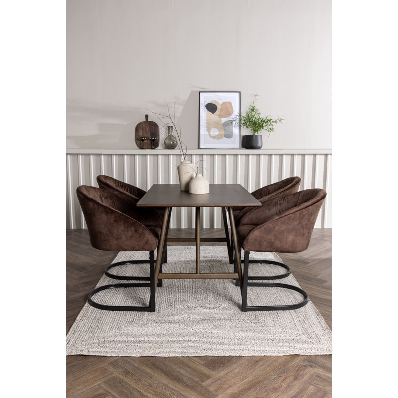 Bhagwan 4 - Person Dining Set