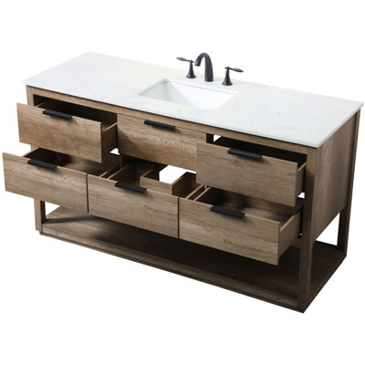 Ensemble de meuble-lavabo double 60 po Felicity