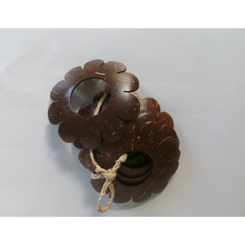Coconut Shell Napkin Ring