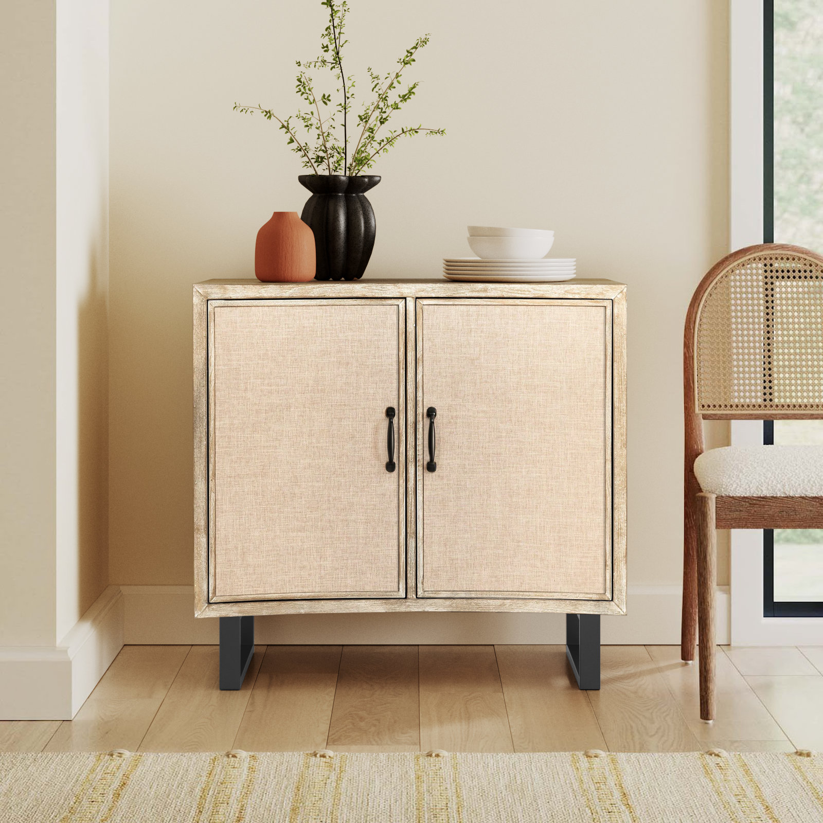 Catia 2 -Door Storage Cabinet