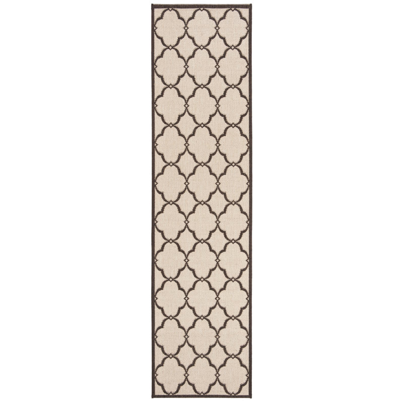 Miesha Performance Geometric Rug, Runner 2'2" x 8'