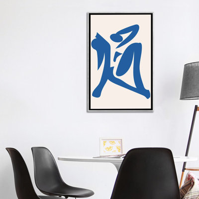 « Déconstruit bleu figure 4 » par Mambo art studio-impression