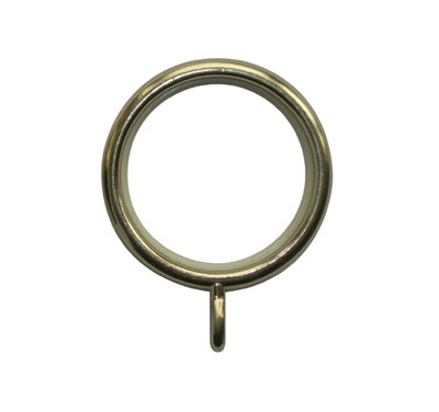 Martines Chrome 1.9cm Curtain Rings