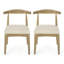 Chaise avec accoudoirs moderne