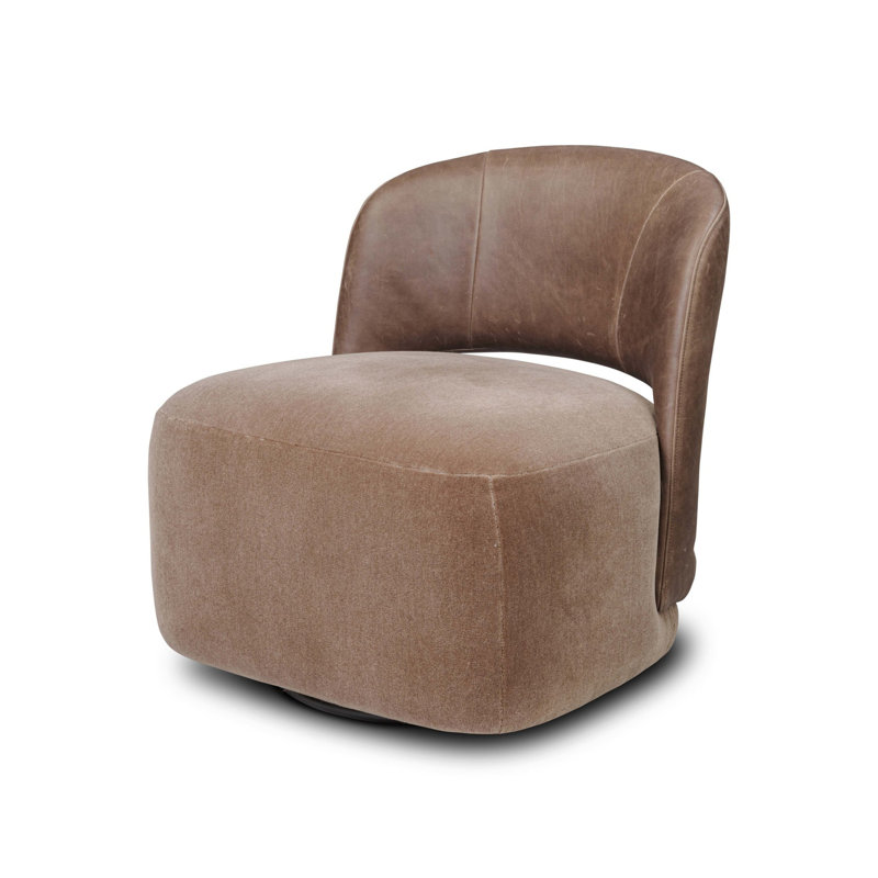 Andrina Swivel Armless Chair