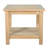 BAHAMA 22" SQUARE SIDE TABLE 2-TIER