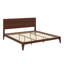 Lit plateforme en bois de bambou-1258200353