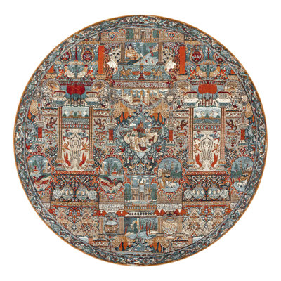 Indoor/Outdoor Traditional Area Rug