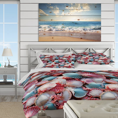 Ensemble de housse de couette Seashell Mirage