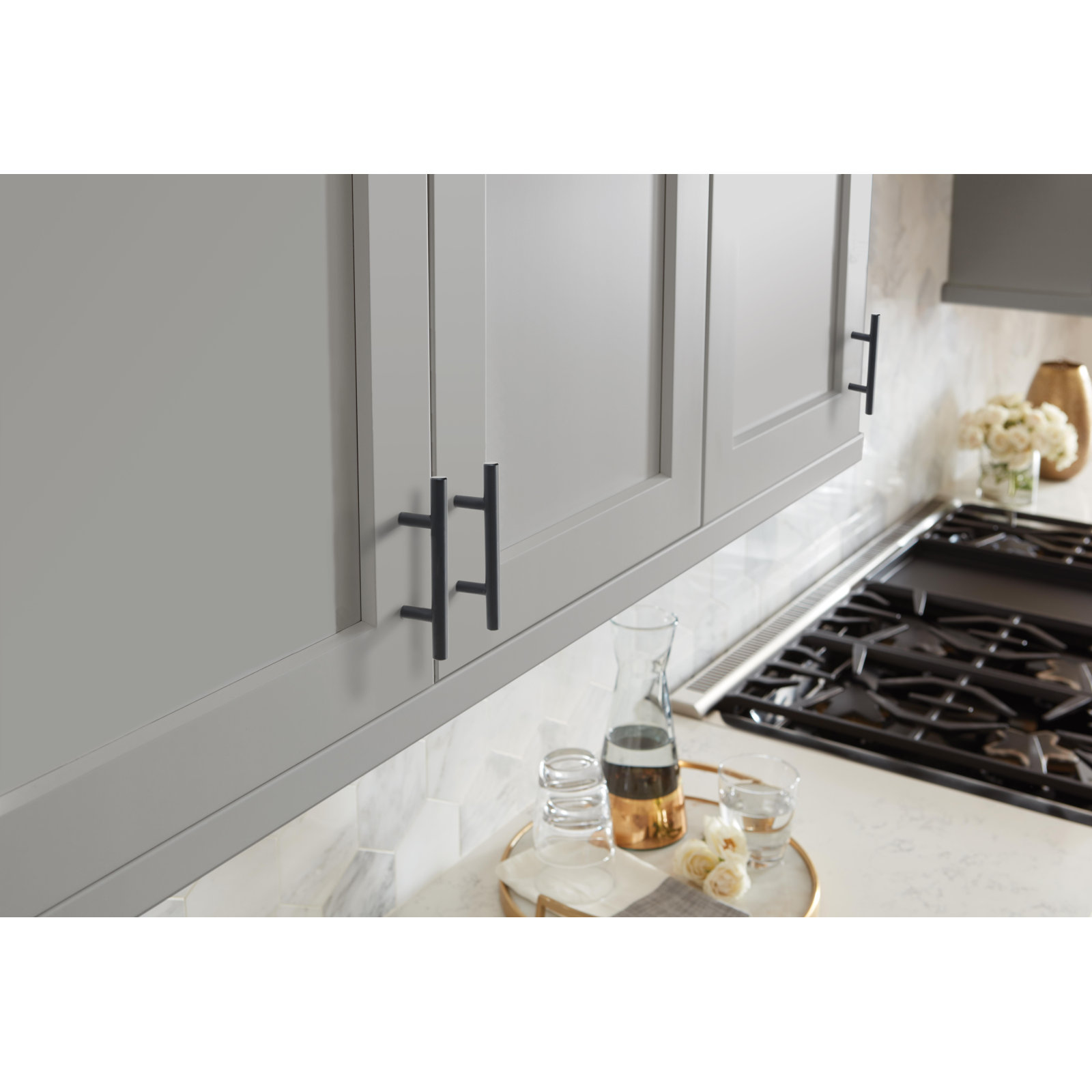 Bar Pulls Cabinet Pull, 3", Matte Black, 1