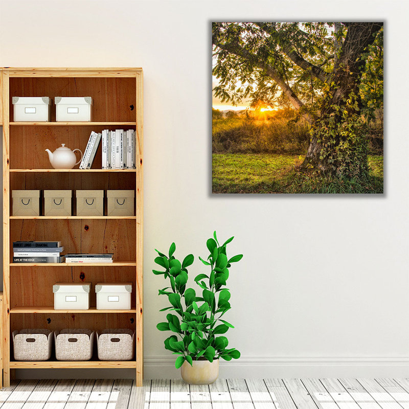 Calling It a Day - reproduction d'art sur toile, H 12 po x l 12 po