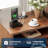 Modern Fluted Night Stand, Wood Nightstand with USB Ports and Outlets, 2 Drawers and Open Shelve, Bedside Table End Table with Solid Wood Feet for Living Room Bedroom-1932897342-1932897328